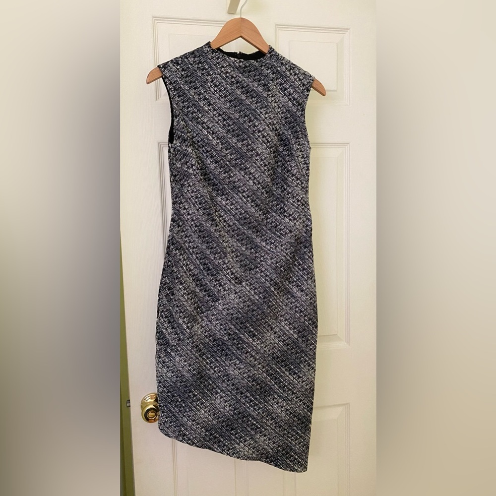 Banana Republic high-neck, sleeveless dress, size 2 petite